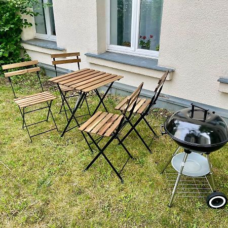 Wohlfuehl-Oase Mitten In Der Stadt - Garten, Grill, Netflix Und Drucker Leipzig Exterior foto